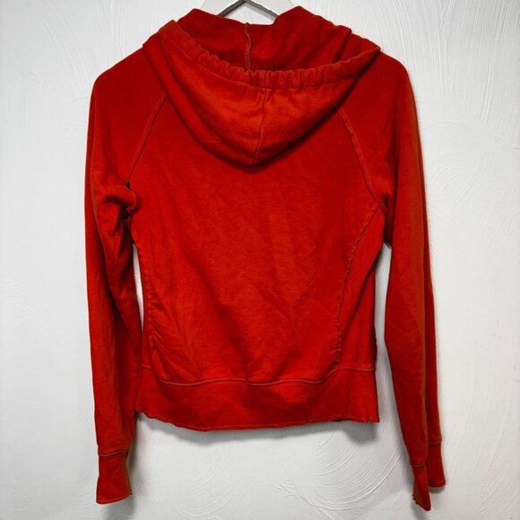 Nike Track Jacket Sweatshirt Full Zip Hoodie Red Orange Oregon Long Sleeve Women - Picture 5 of 6